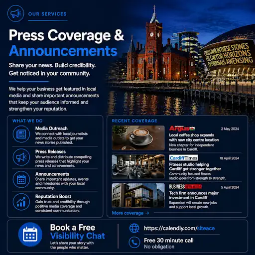 Press Coverage And Business Announcements